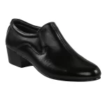 Black Leather Slip On Shoes
