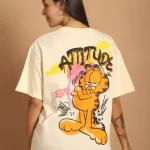 Graphic Printed Loose Casual Wear Oversize Tshirt